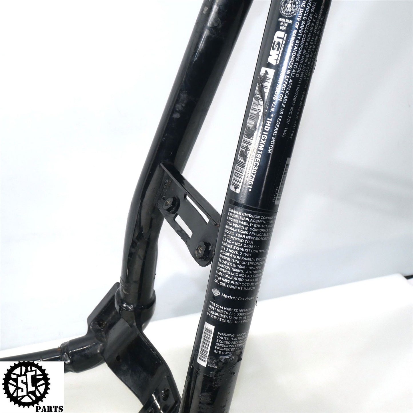 2014 HARLEY FXDB DYNA STREET BOB FRAME CHASSIS *S* HD30