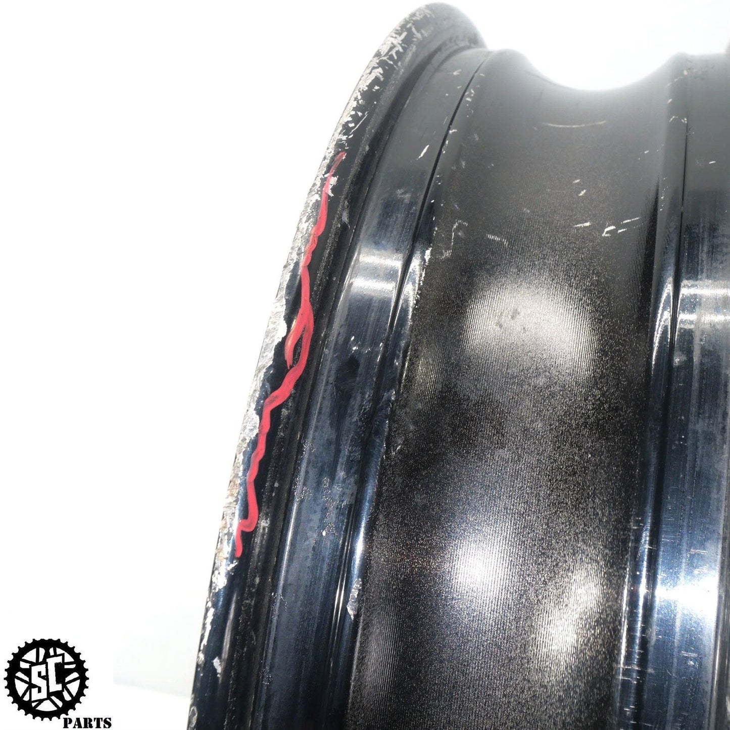 08-11 HONDA CBR1000RR FRONT WHEEL RIM STRAIGHT H26