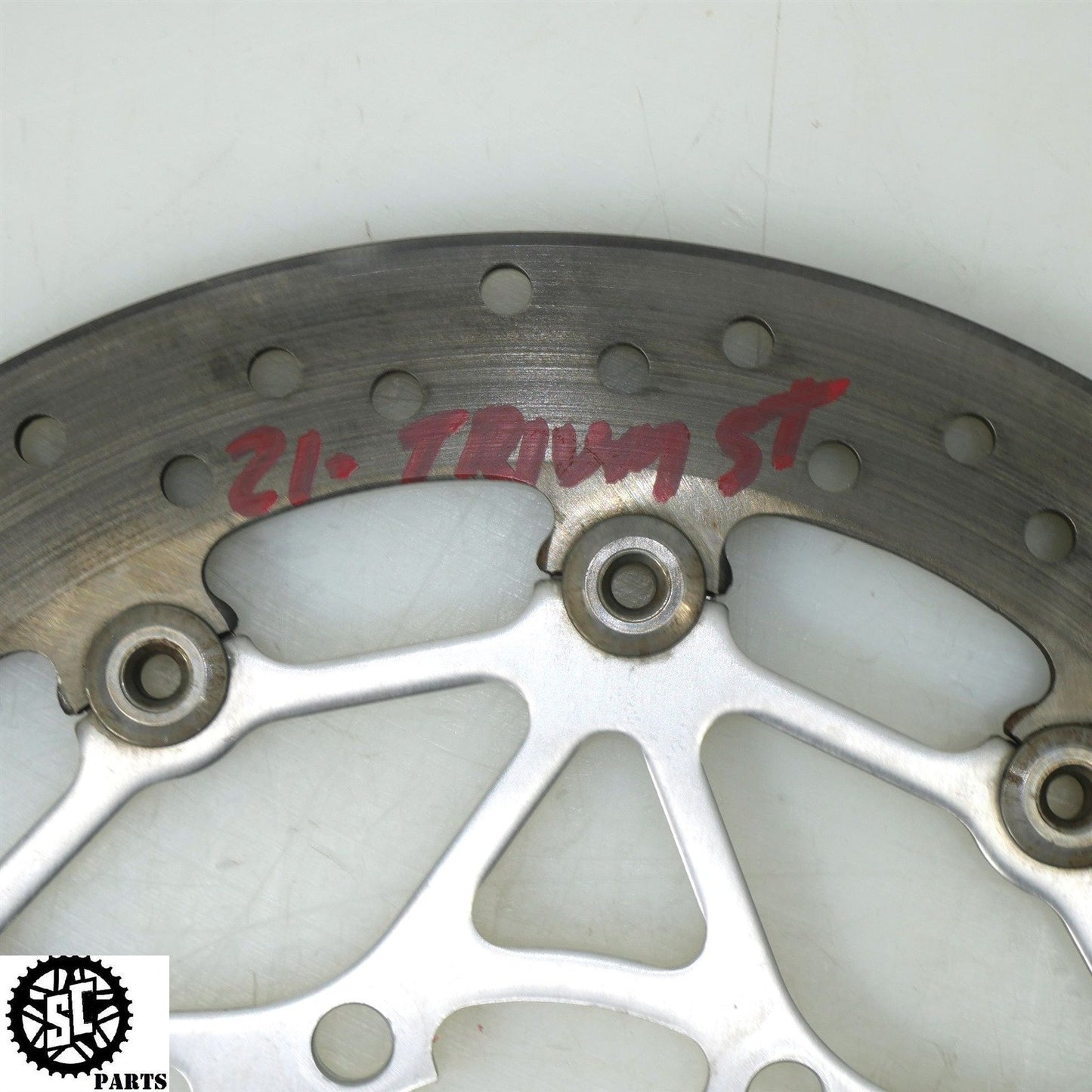 20-22 TRIUMPH STREET TRIPLE R 765 BREMBO FRONT BRAKE ROTORS DISC T28