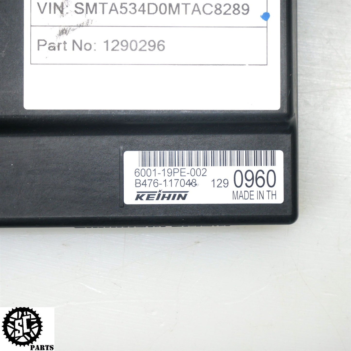 20-22 TRIUMPH STREET TRIPLE R 765 PAIRED LOCK SET ECM COMPUTER ECU T28
