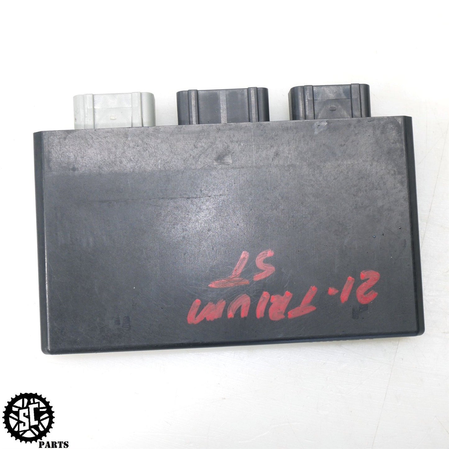 20-22 TRIUMPH STREET TRIPLE R 765 PAIRED LOCK SET ECM COMPUTER ECU T28