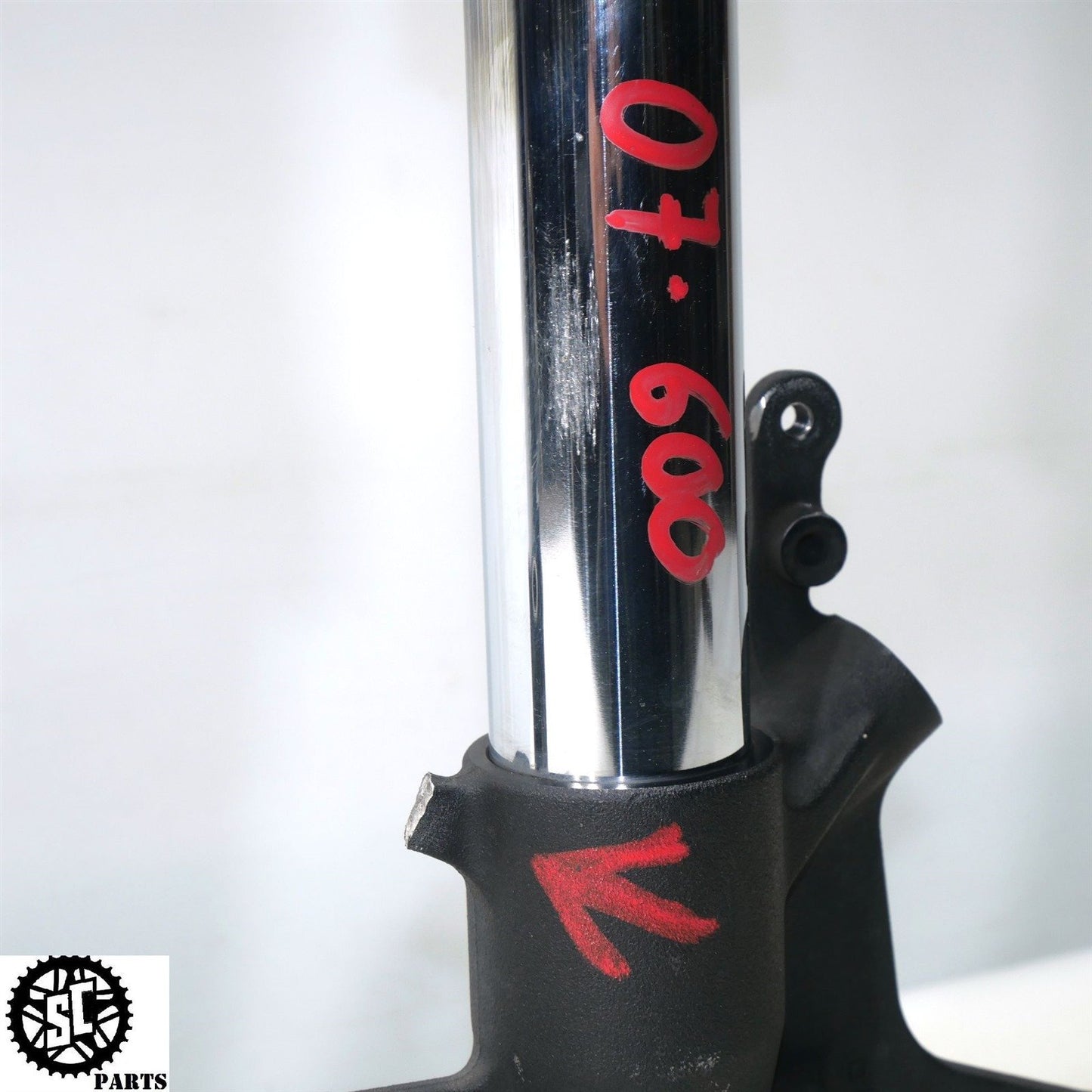 06 07 SUZUKI GSXR 600 750 FRONT FORKS TUBE STRAIGHT S47