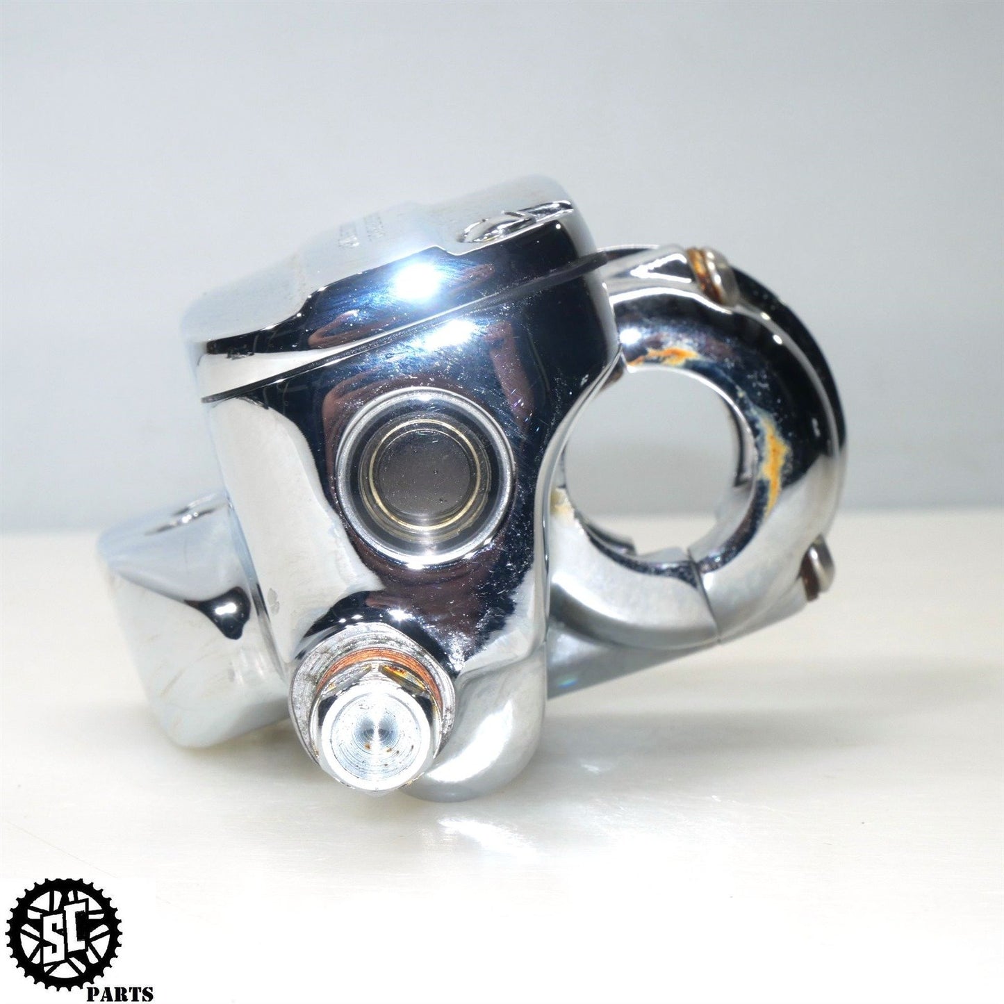09-21 HARLEY DAVIDSON ELECTRA GLIDE FRONT BRAKE MASTER CYLINDER CHROME H46