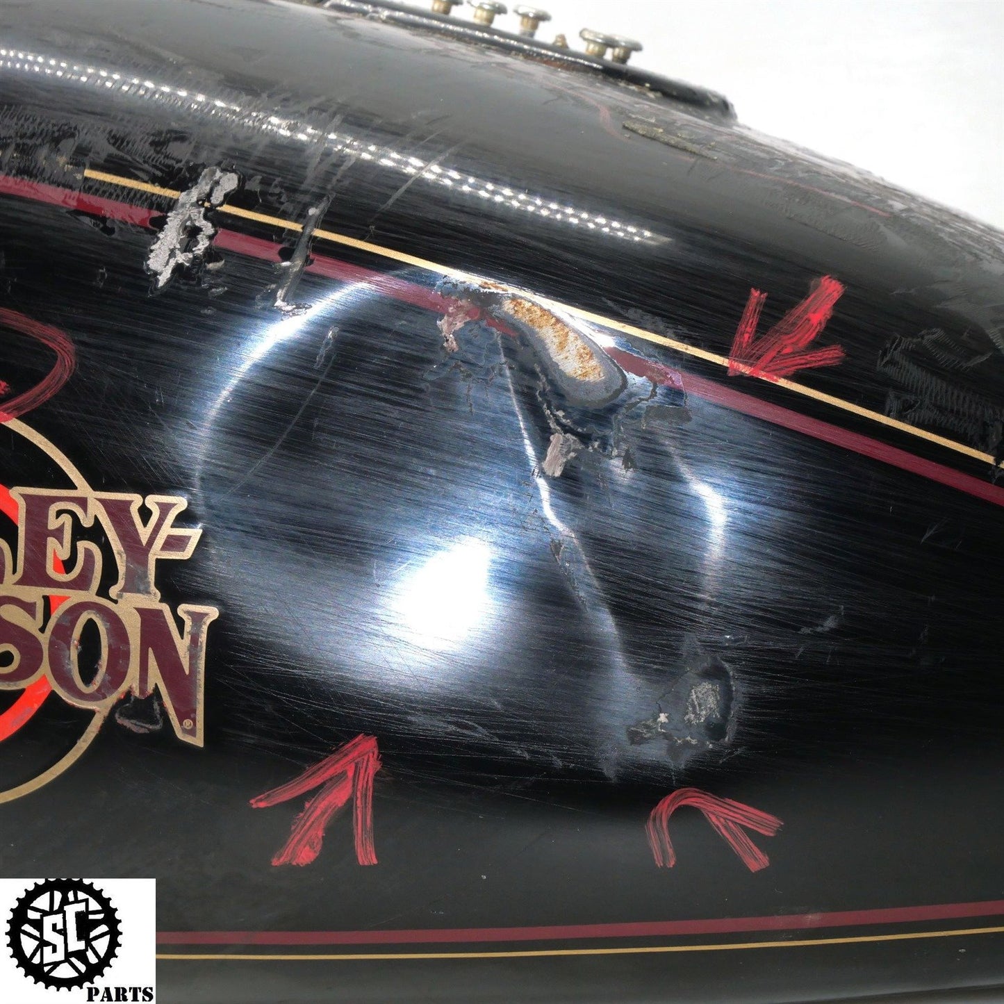 98-02 HARLEY DAVIDSON ELECTRA ROAD GLIDE GAS FUEL TANK H46