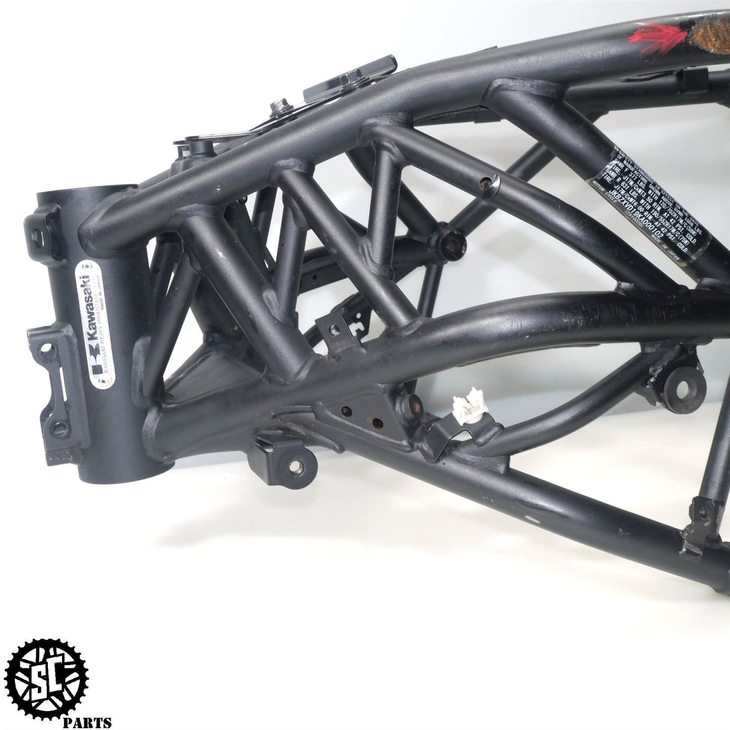 19-22 KAWASAKI NINJA H2 SX SE MAIN FRAME CHASSIS *S* K53