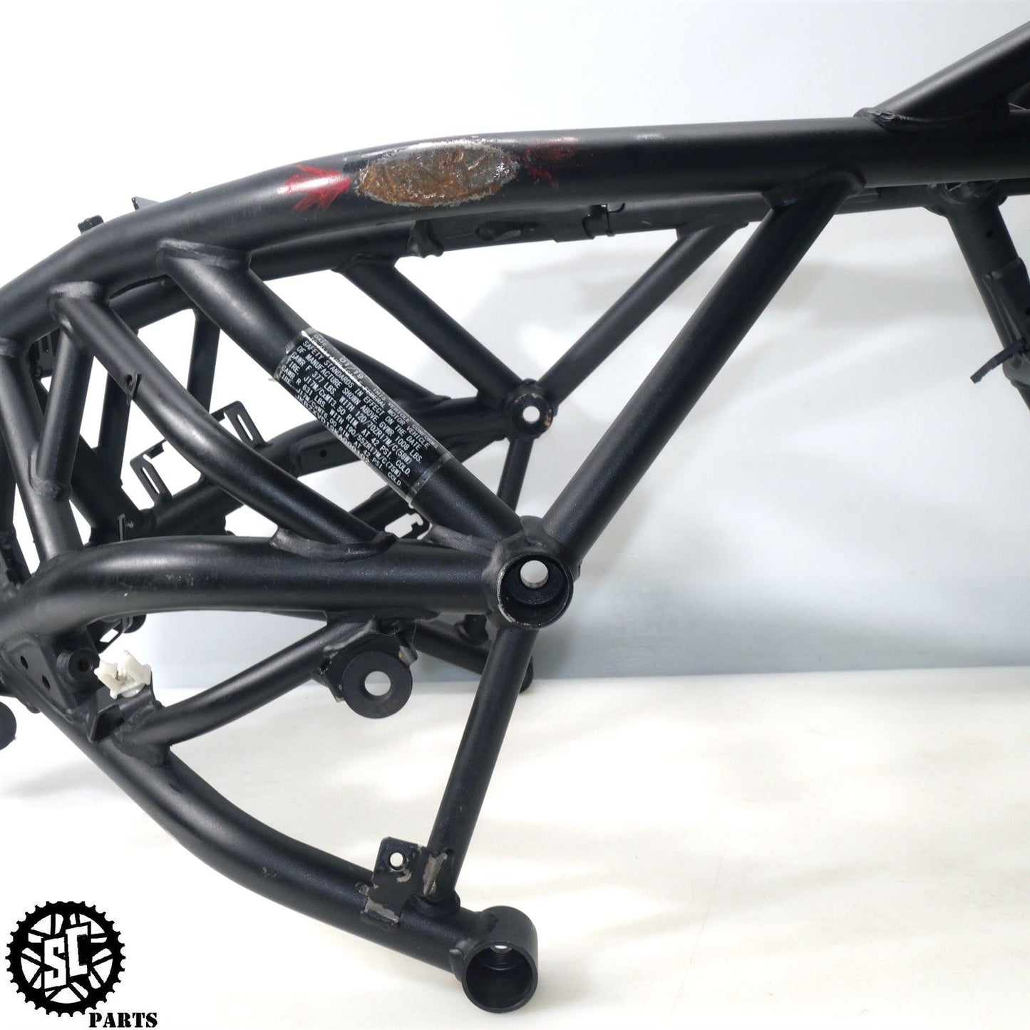 19-22 KAWASAKI NINJA H2 SX SE MAIN FRAME CHASSIS *S* K53