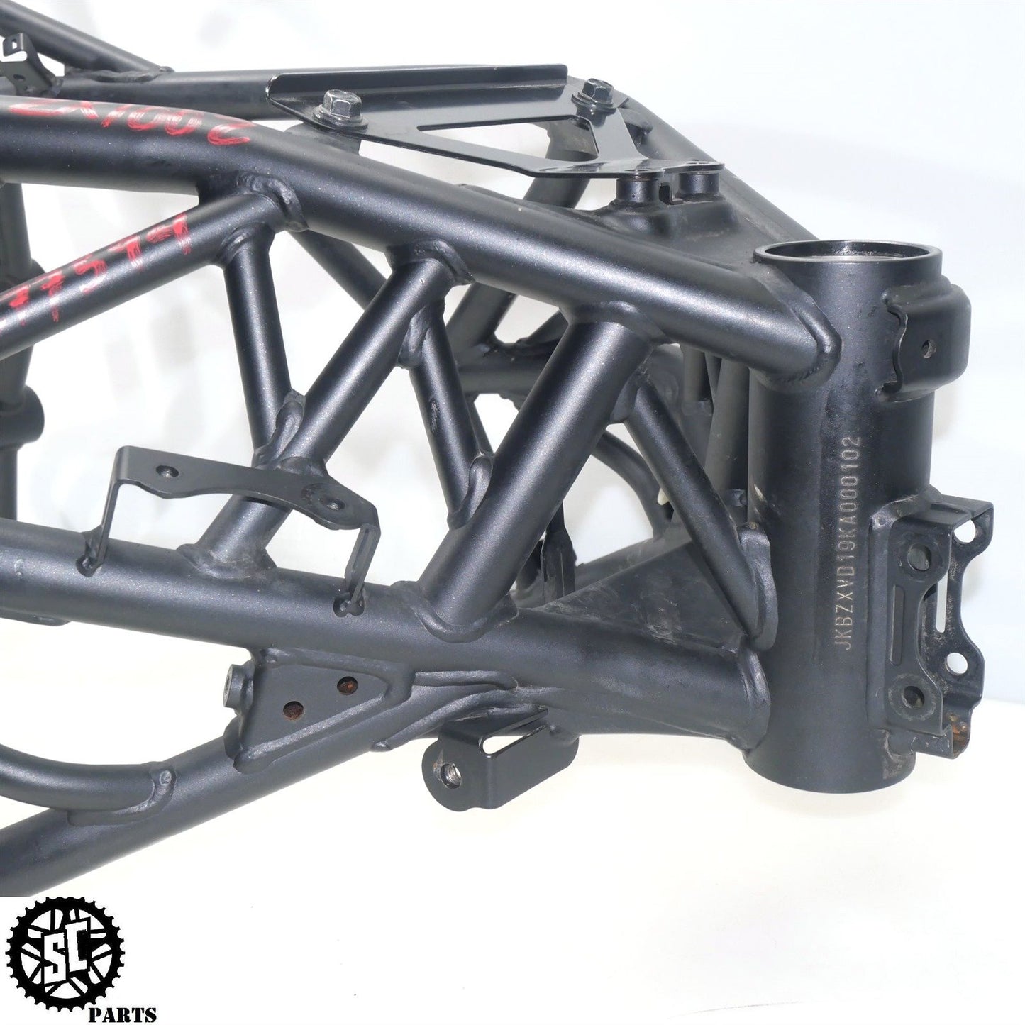 19-22 KAWASAKI NINJA H2 SX SE MAIN FRAME CHASSIS *S* K53