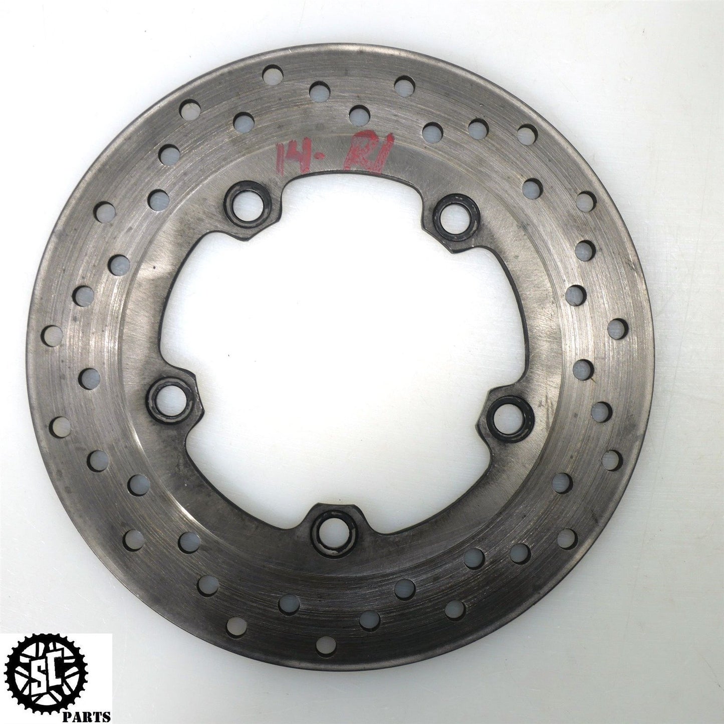 09-14 YAMAHA YZF R1 REAR BRAKE DISC ROTOR Y08