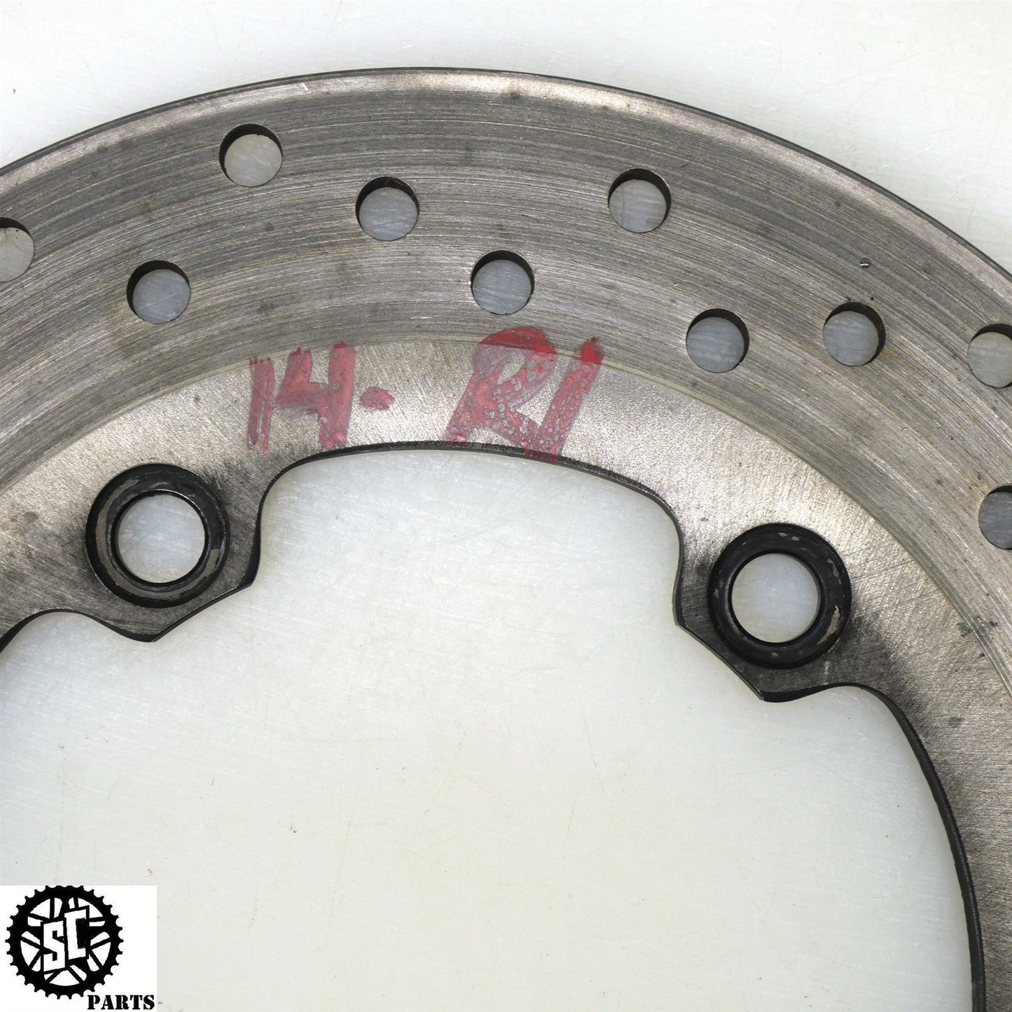 09-14 YAMAHA YZF R1 REAR BRAKE DISC ROTOR Y08