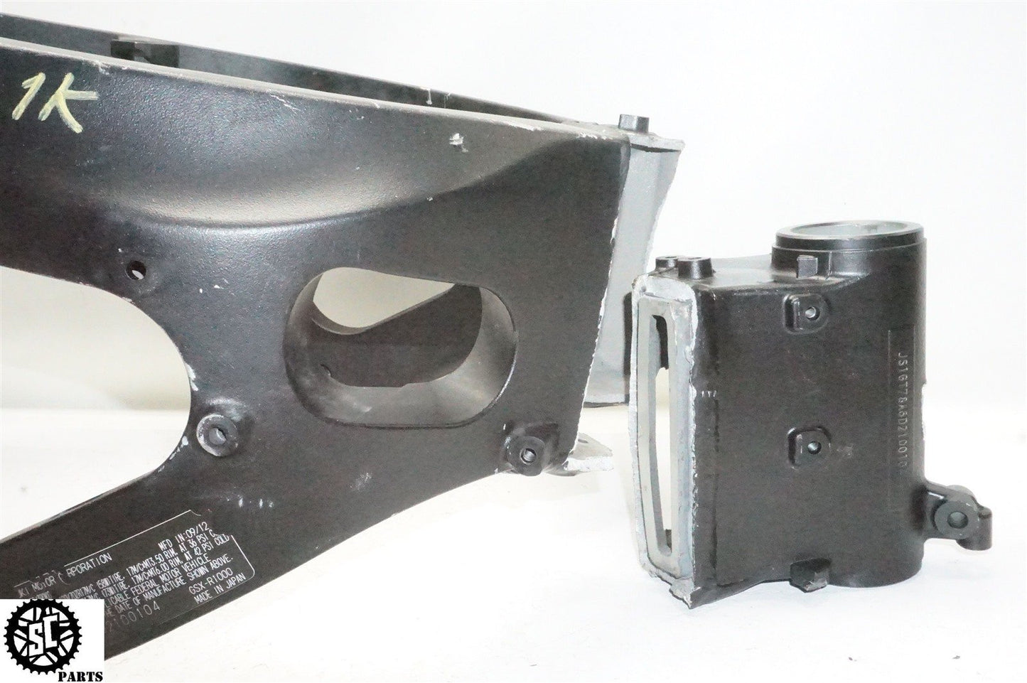 09 11 12 13 14 15 Suzuki Gsxr 1000 Main Frame Chassis Cod Non Rep Export Ttl