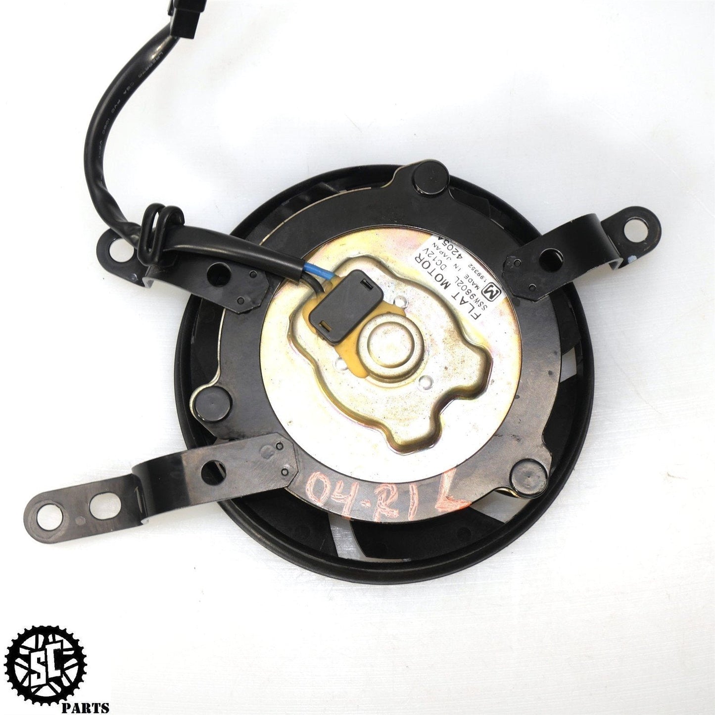 2004-2006 YAMAHA YZF R1 LEFT RADIATOR COOLING FAN Y28
