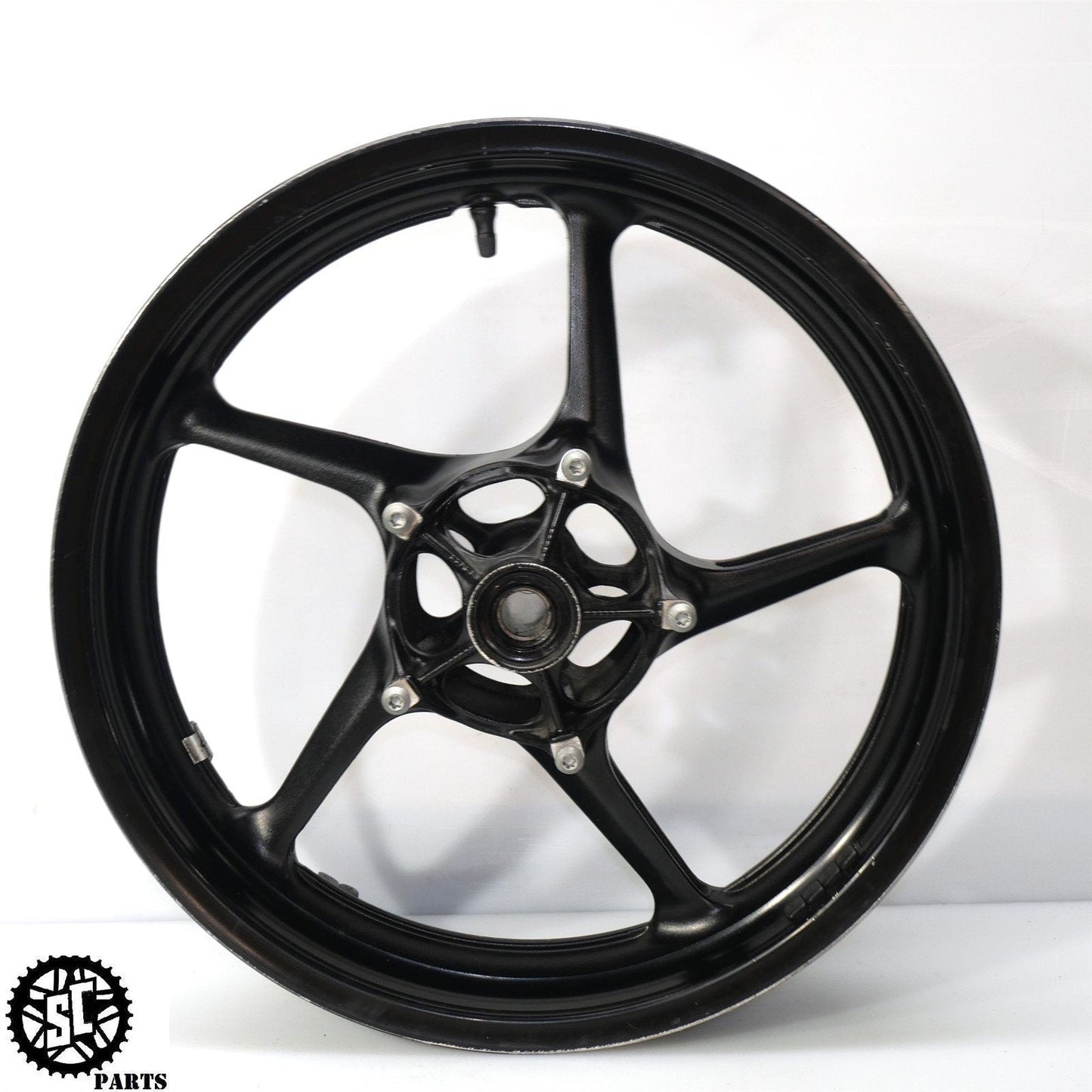 2004-2006 YAMAHA YZF R1 FRONT WHEEL RIM STRAIGHT TESTED OEM Y28
