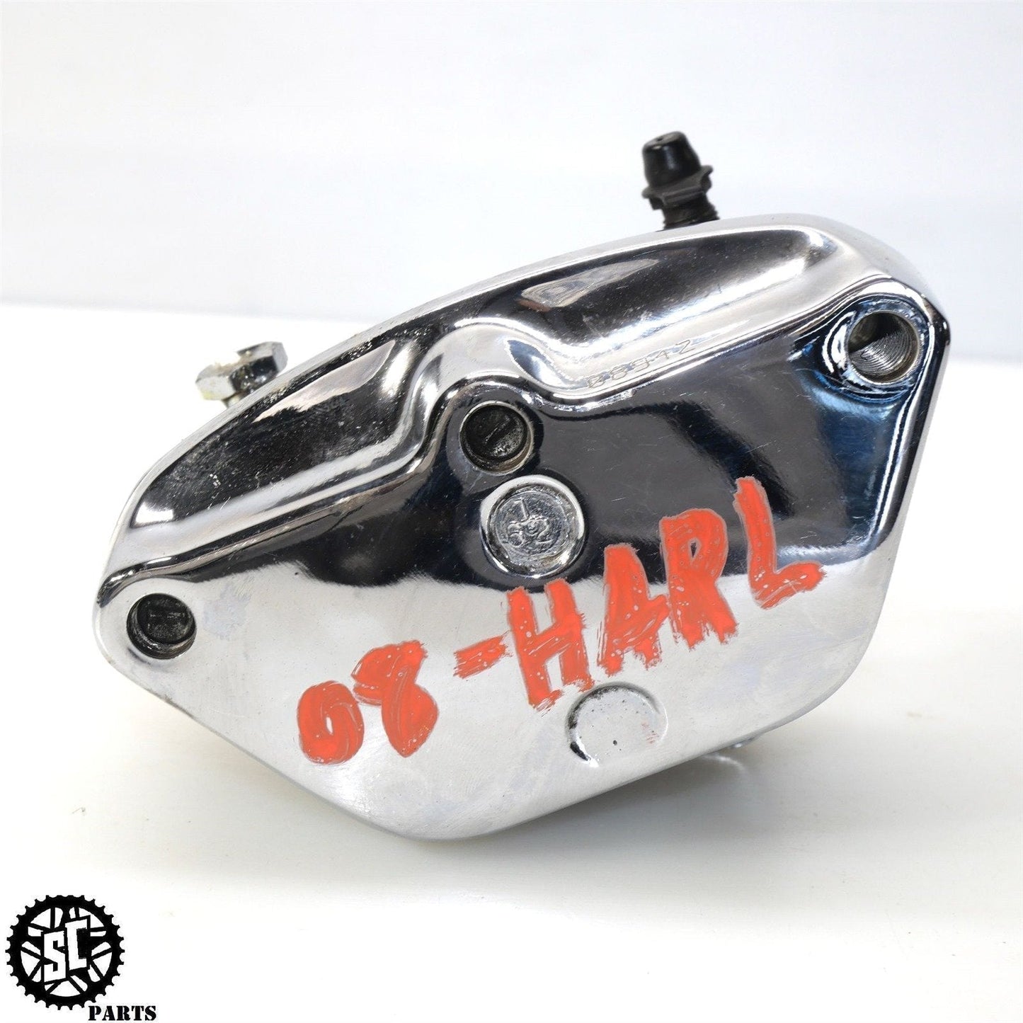 2008 HARLEY DAVIDSON SOFTAIL CHROME REAR BRAKE CALIPER HD57