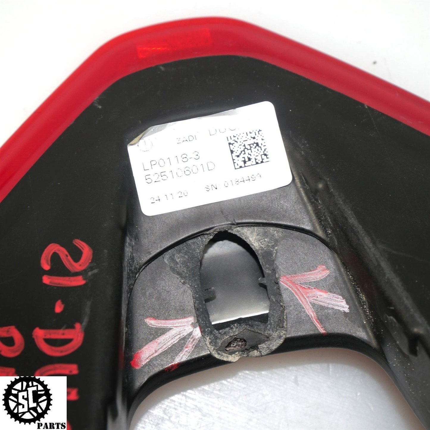 2020-2022 DUCATI PANIGALE V2 REAR TAIL BRAKE LIGHT D05