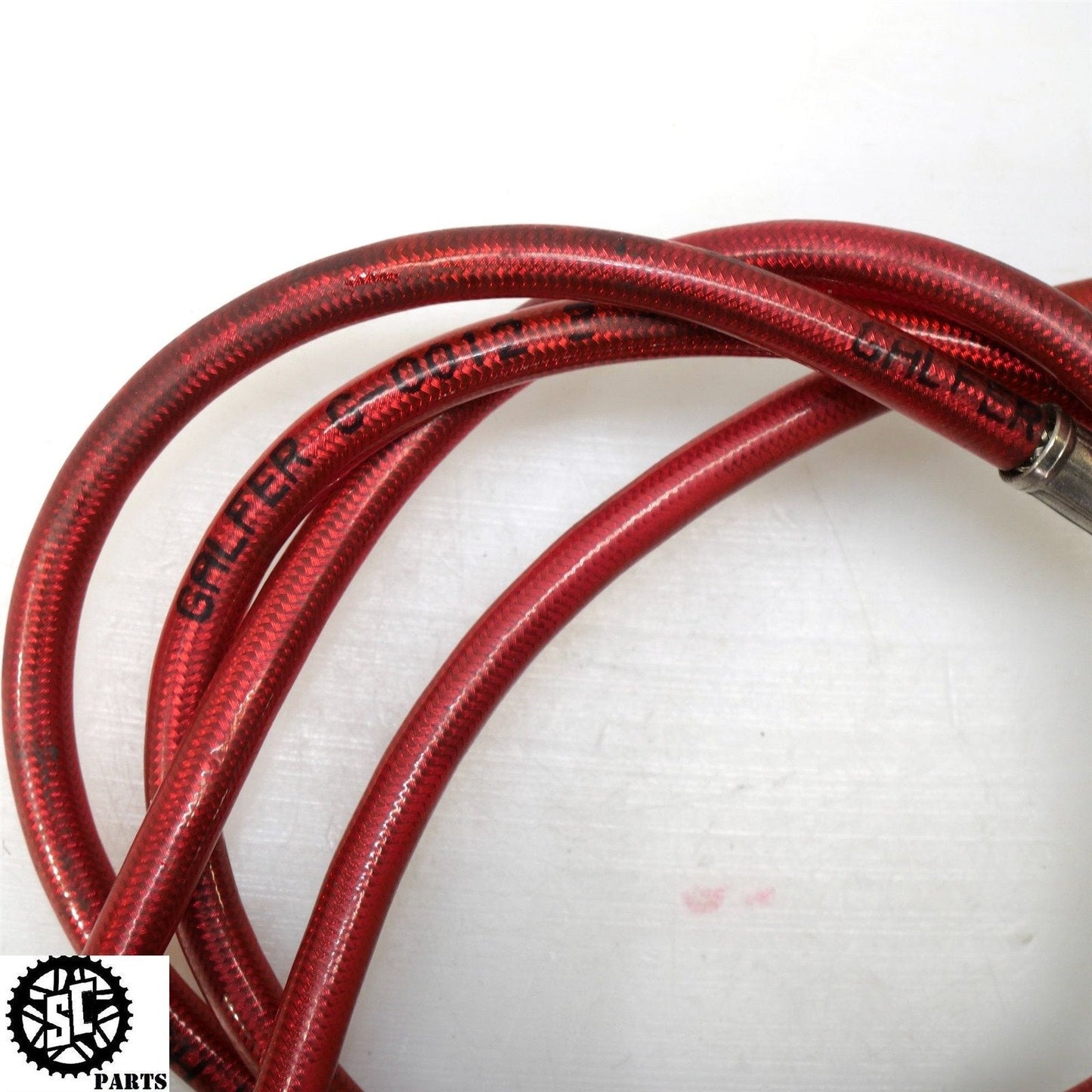 2004 2005 HONDA CBR1000RR FRONT BRAKE LINE STEEL BRAIDED GALFER H01