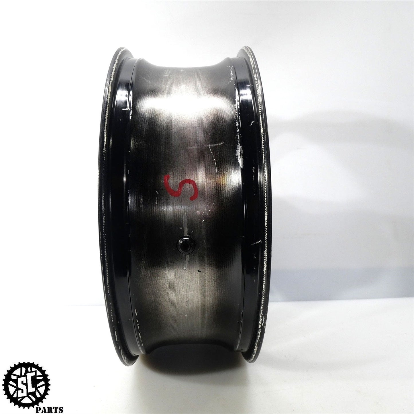 2004 2005 HONDA CBR1000RR REAR WHEEL RIM STRAIGHT H01