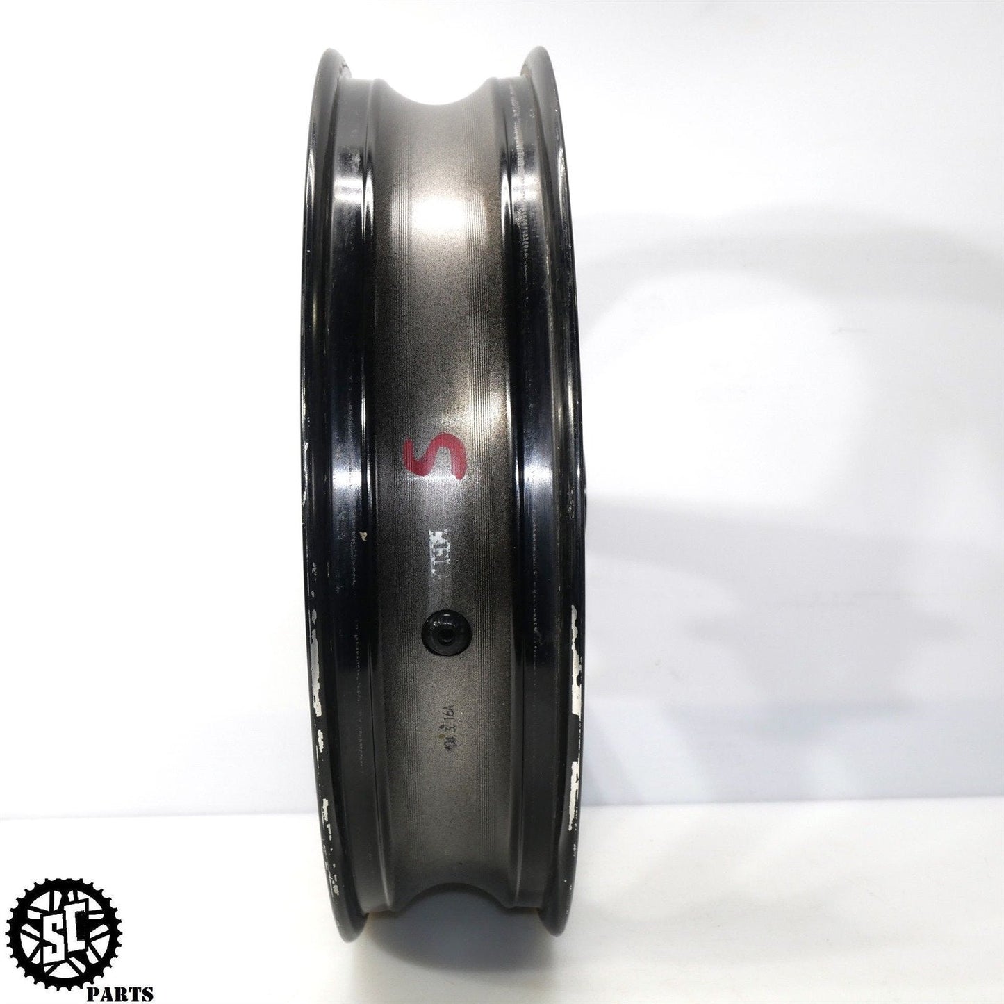 2004 2005 HONDA CBR1000RR FRONT WHEEL RIM STRAIGHT H01