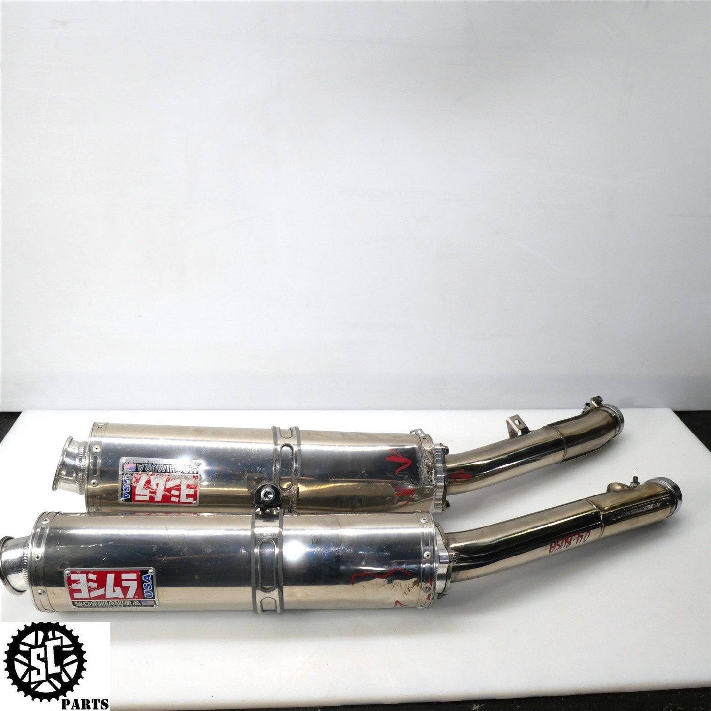 2001-2007 SUZUKI HAYABUSA GSXR1300 SLIP ON EXHAUST YOSHIMURA S49
