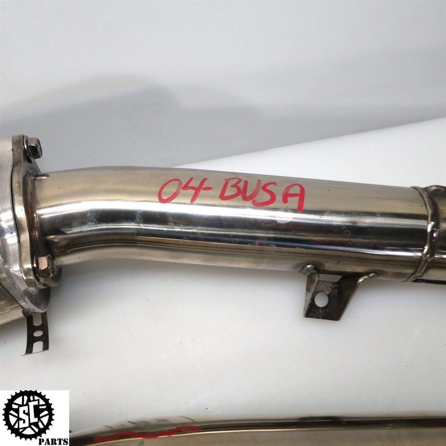 2001-2007 SUZUKI HAYABUSA GSXR1300 SLIP ON EXHAUST YOSHIMURA S49
