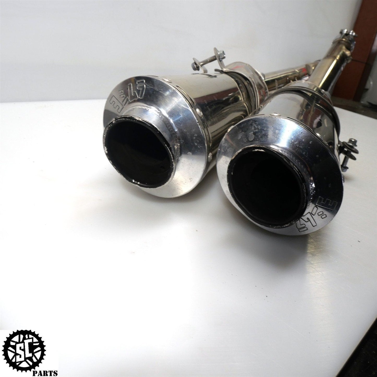 2001-2007 SUZUKI HAYABUSA GSXR1300 SLIP ON EXHAUST YOSHIMURA S49
