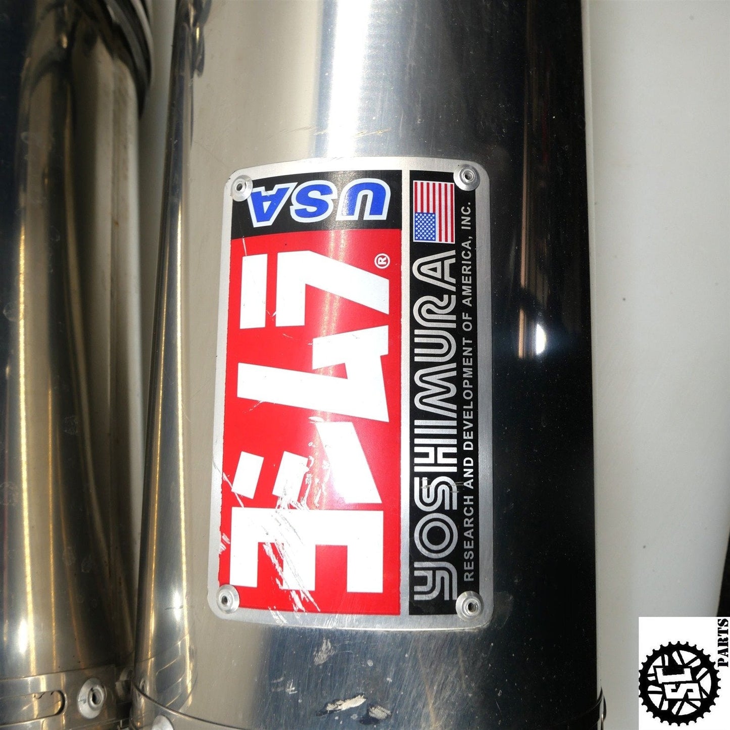 2001-2007 SUZUKI HAYABUSA GSXR1300 SLIP ON EXHAUST YOSHIMURA S49
