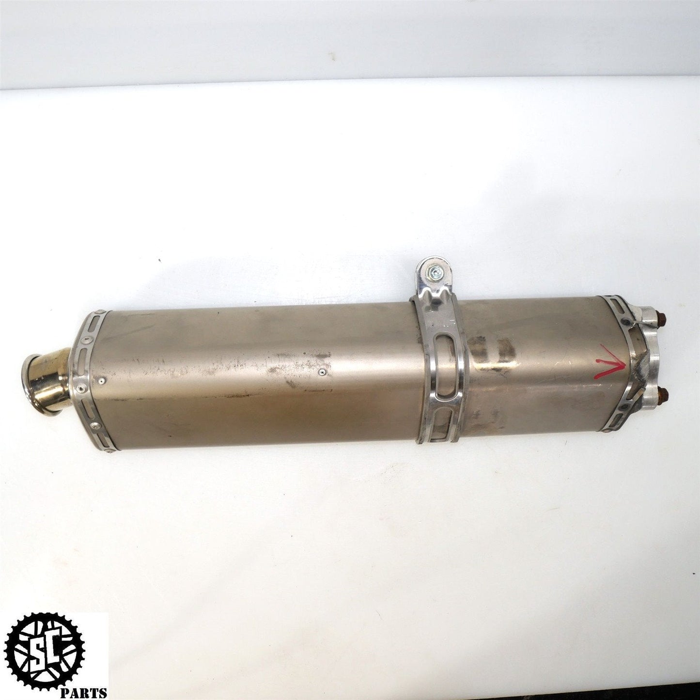 2004 2005 SUZUKI GSXR 600 YOSHIMURA SLIP ON EXHAUST PIPE MUFFLER S14