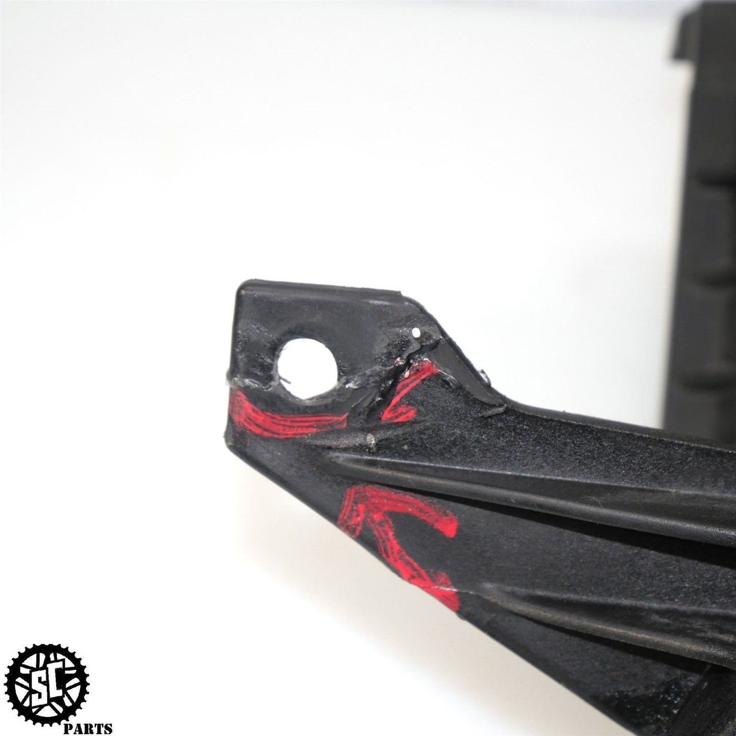 2006-2010 APRILIA TUONO FRONT UPPER FAIRING STAY BRACKET AIR DUCT AP03