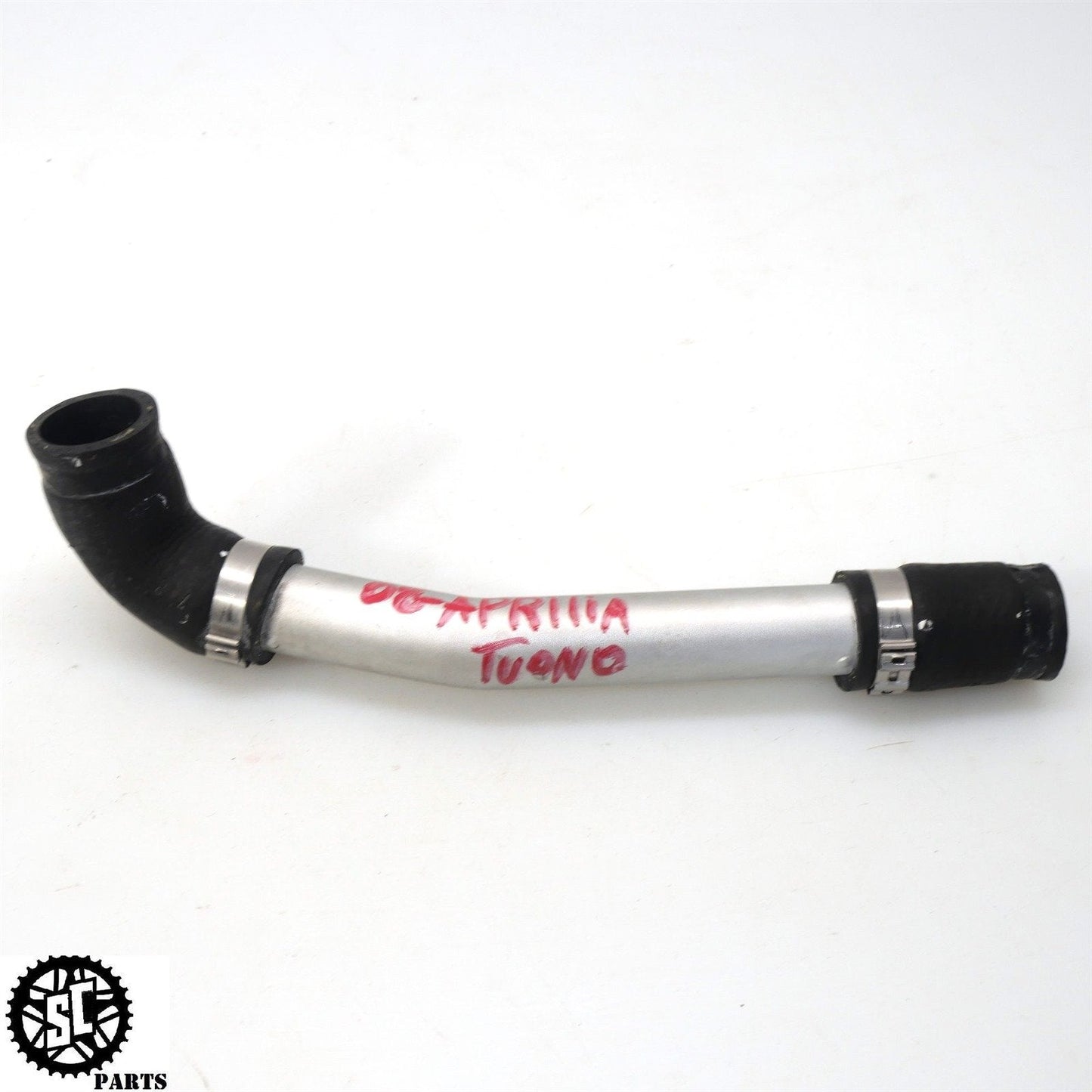 2006-2010 APRILIA TUONO RADIATOR COOLANT METAL PIPE LINE HOSE AP03