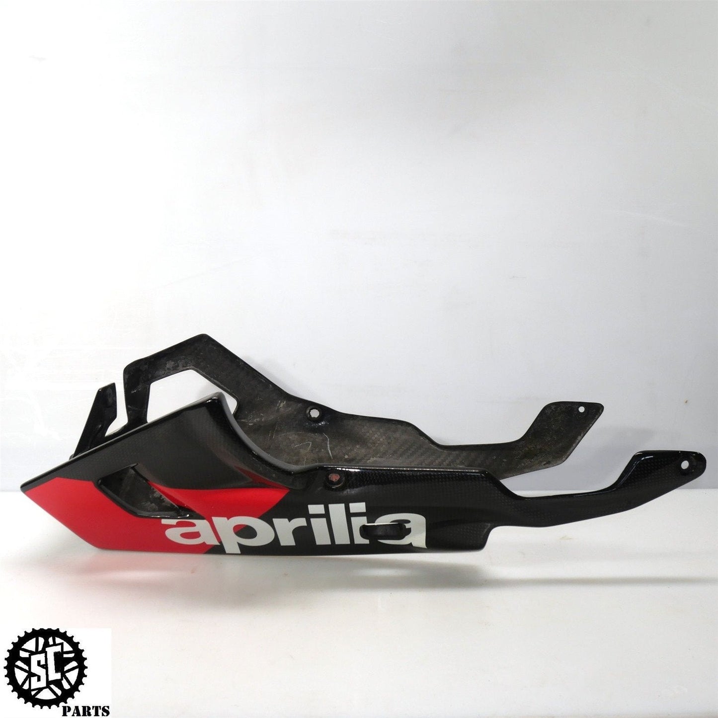 2006-2010 APRILIA TUONO CARBON FIBER UNDER BELLY LOWER FAIRING COWL AP03