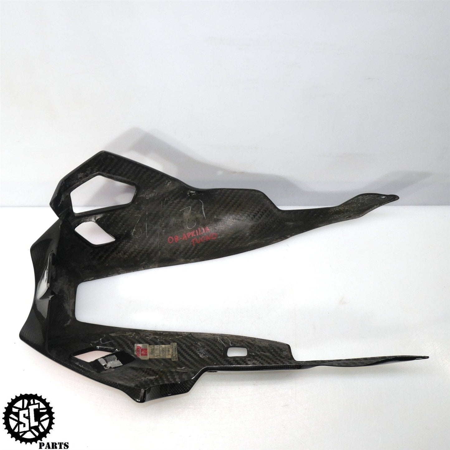 2006-2010 APRILIA TUONO CARBON FIBER UNDER BELLY LOWER FAIRING COWL AP03
