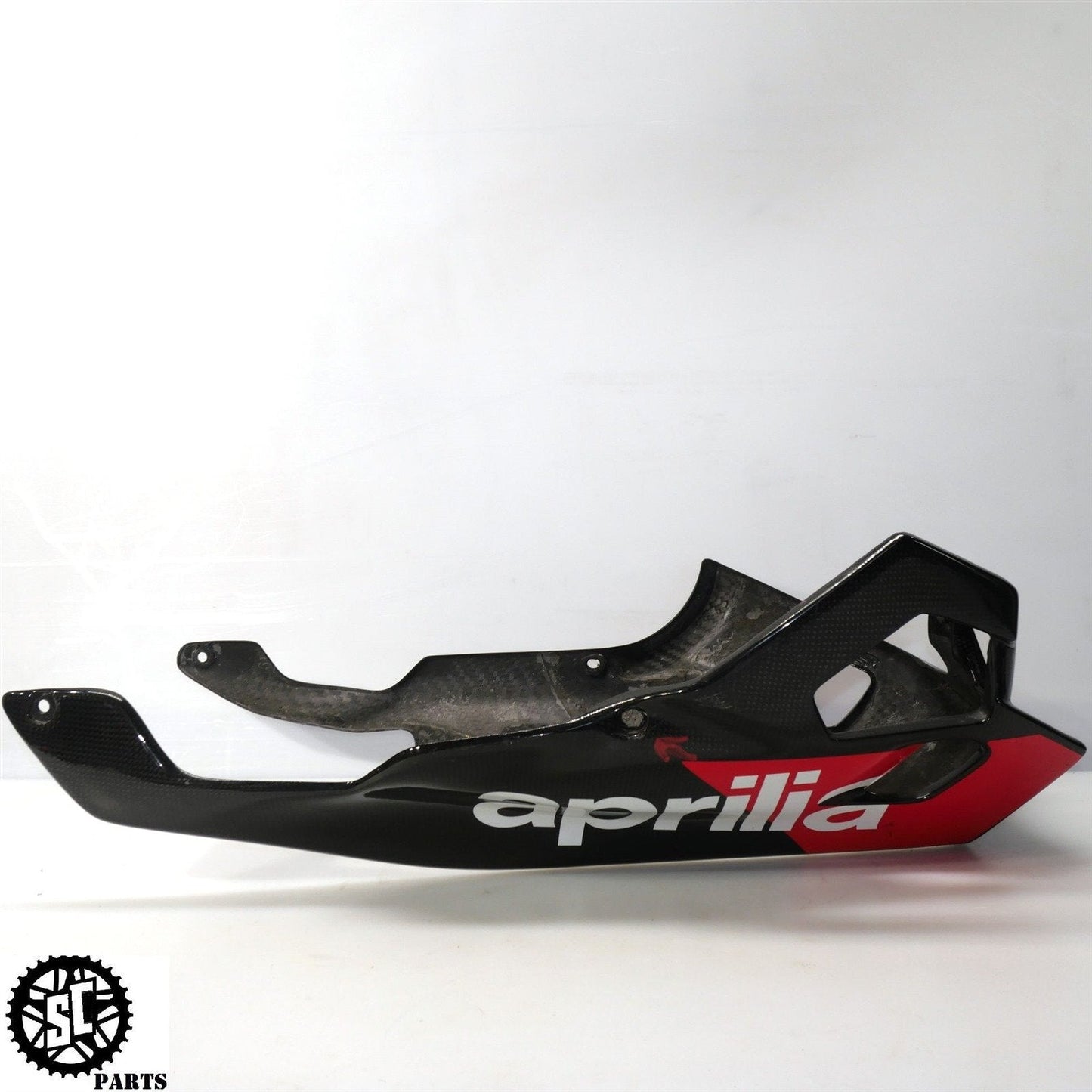 2006-2010 APRILIA TUONO CARBON FIBER UNDER BELLY LOWER FAIRING COWL AP03