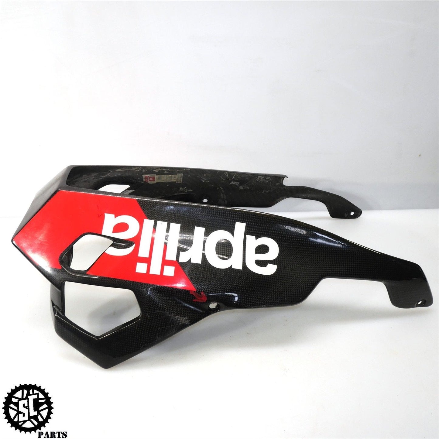 2006-2010 APRILIA TUONO CARBON FIBER UNDER BELLY LOWER FAIRING COWL AP03