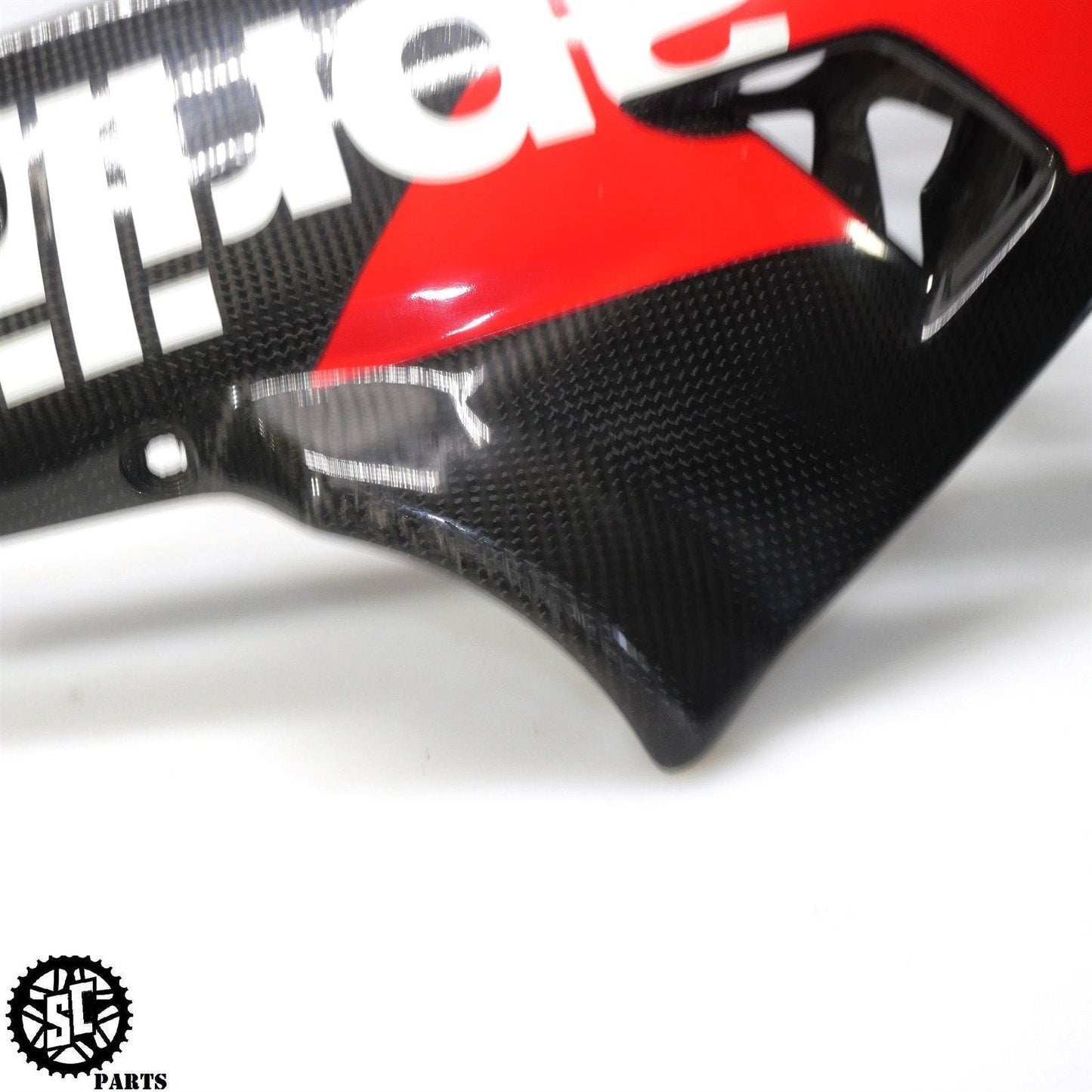 2006-2010 APRILIA TUONO CARBON FIBER UNDER BELLY LOWER FAIRING COWL AP03