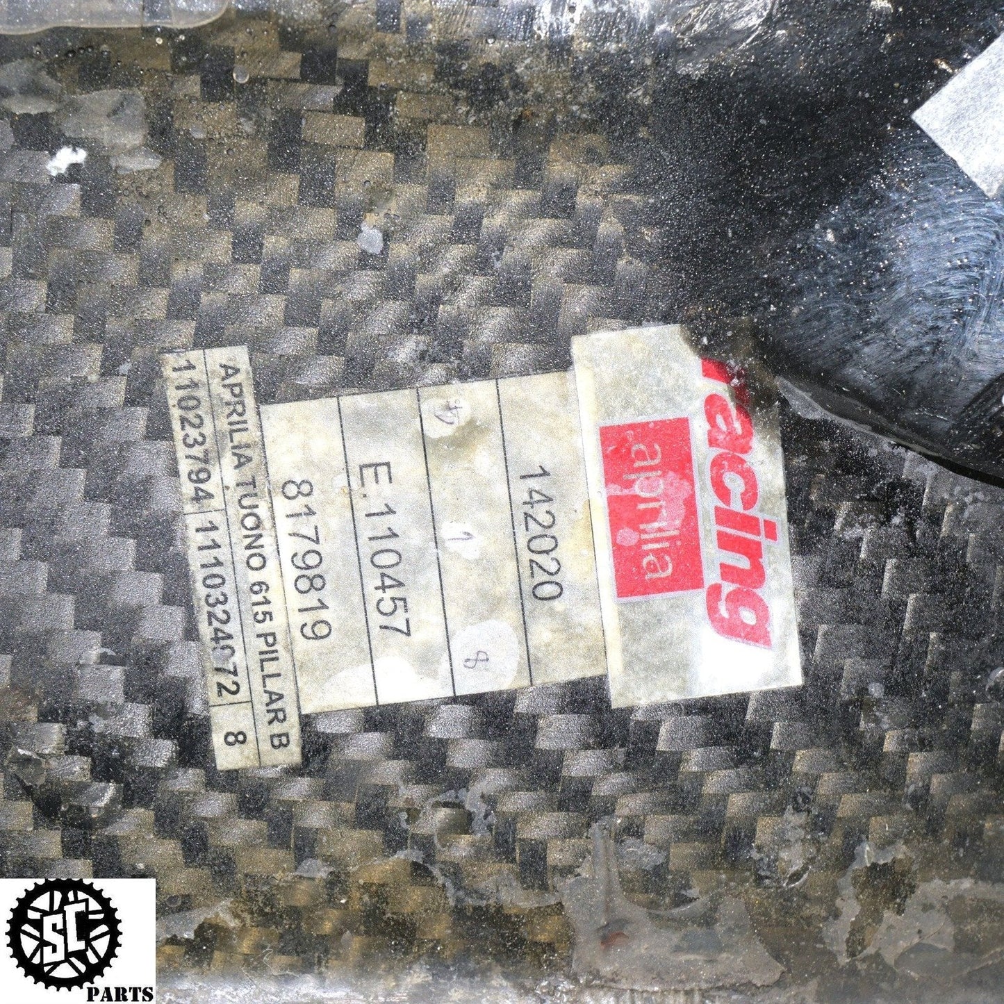 2006-2010 APRILIA TUONO CARBON FIBER UNDER BELLY LOWER FAIRING COWL AP03