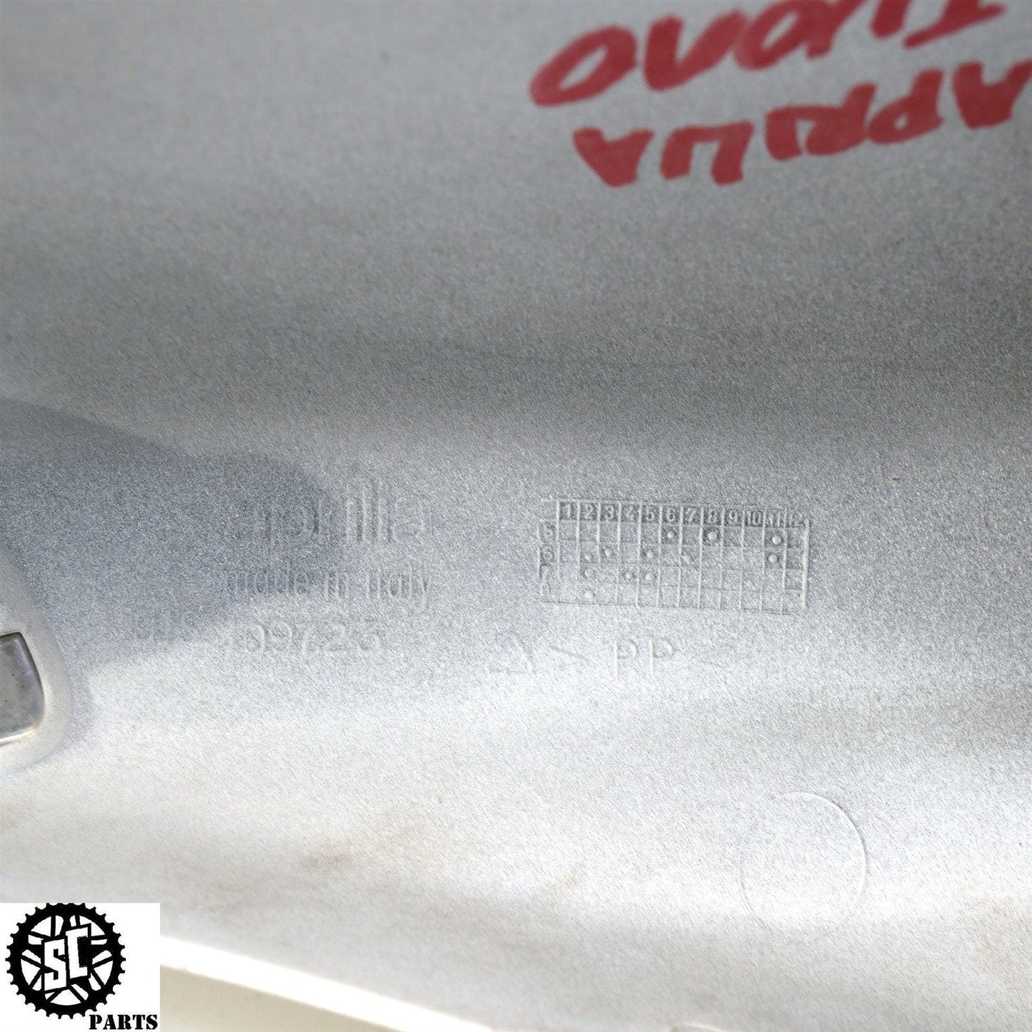 2006-2010 APRILIA TUONO LEFT REAR TAIL FAIRING AP03