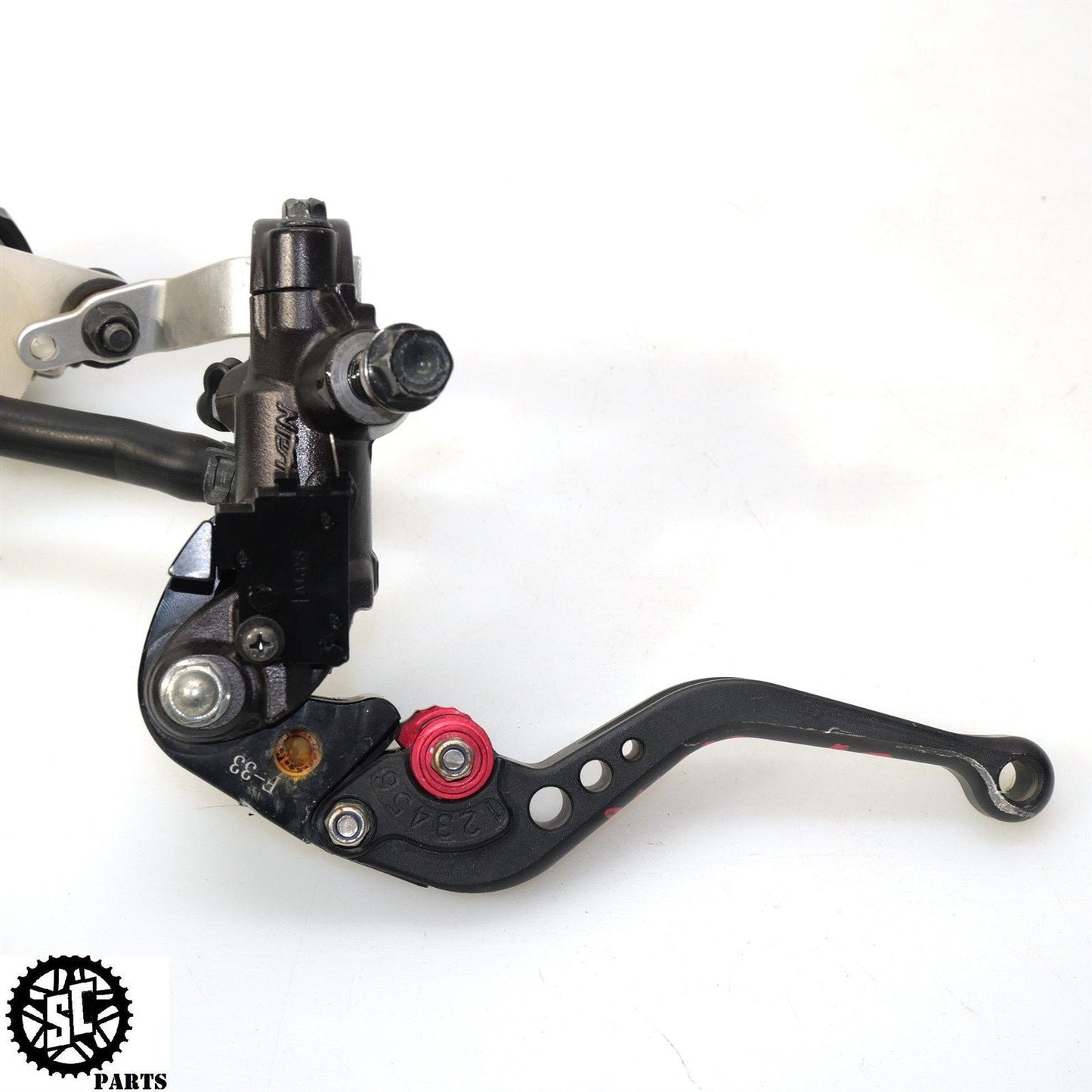 2006 2007 HONDA CBR1000RR FRONT BRAKE MASTER CYLINDER LEVER FLUID RESERVOIR H34