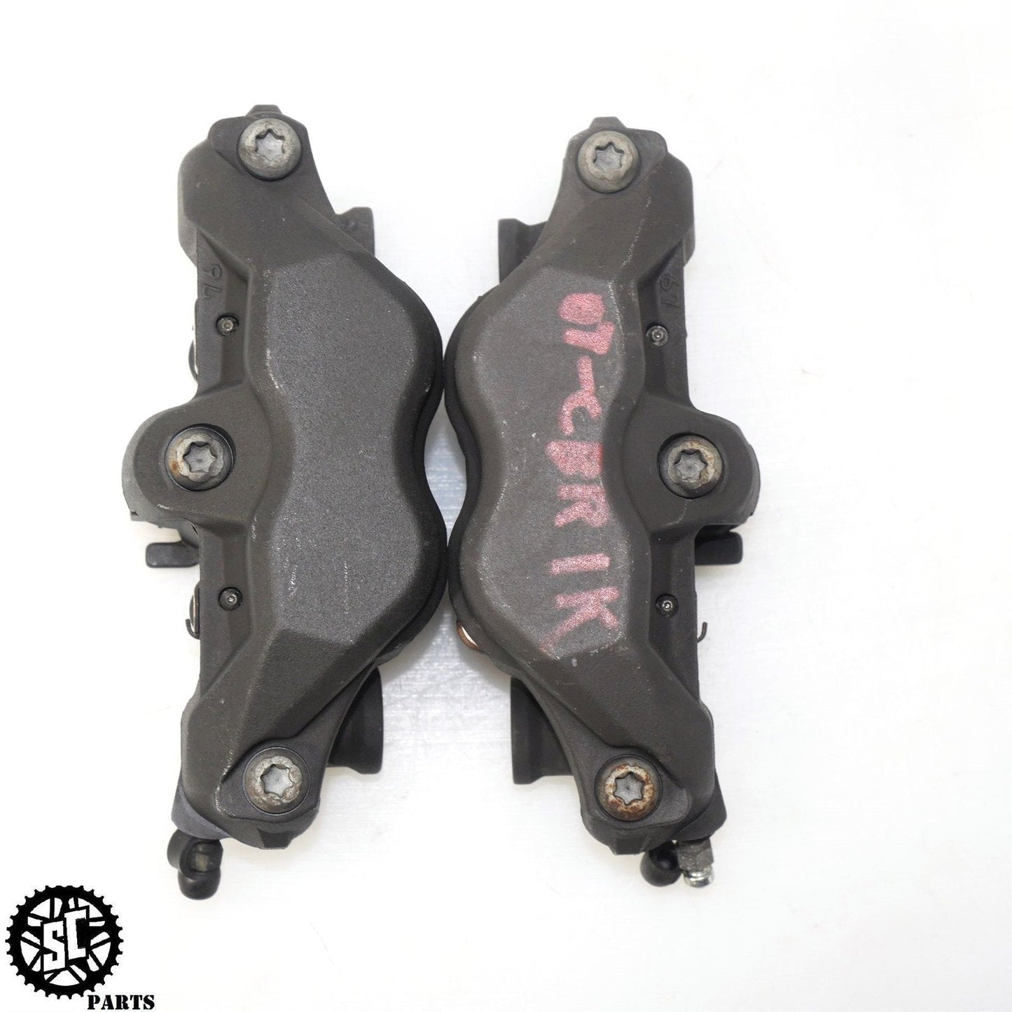 2006 2007 HONDA CBR1000RR FRONT BRAKE CALIPERS H34