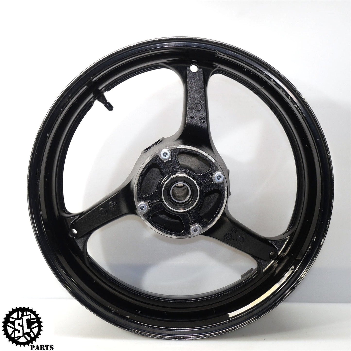 2006 2007 HONDA CBR1000RR REAR WHEEL BACK RIM STR8 H34