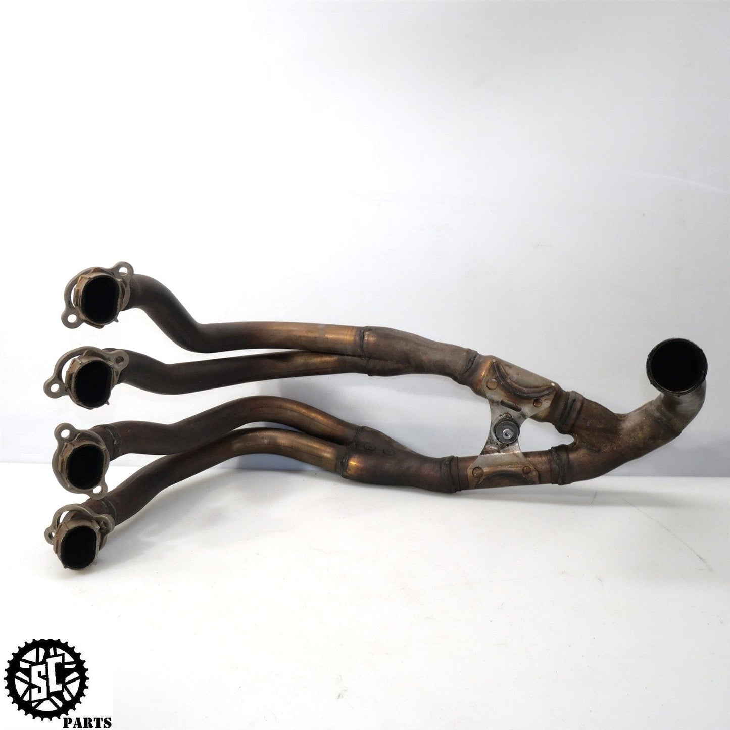 2006 2007 HONDA CBR1000RR EXHAUST MANIFOLD HEADER PIPE H34