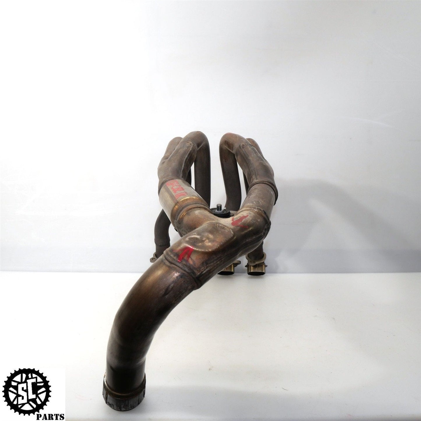 2006 2007 HONDA CBR1000RR EXHAUST MANIFOLD HEADER PIPE H34