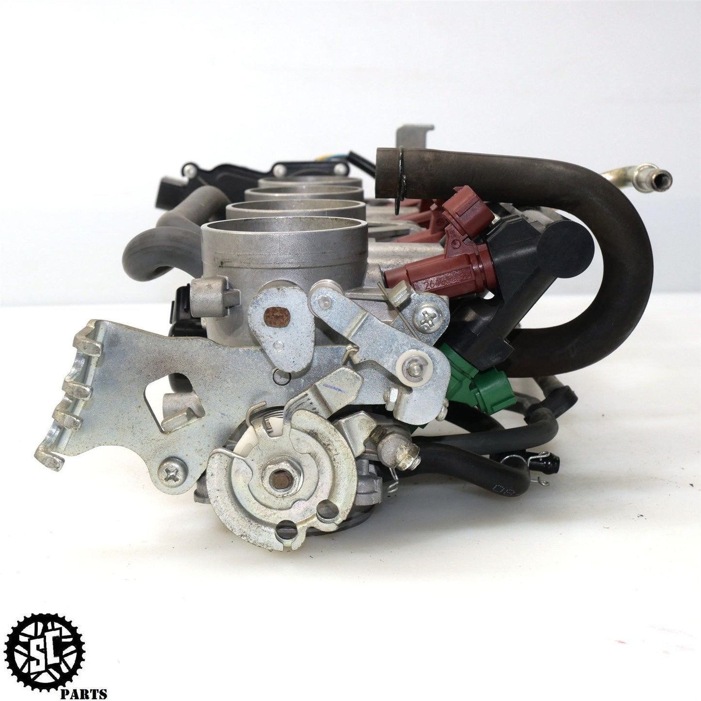 2008 2009 SUZUKI GSXR 600 THROTTLE BODIES FUEL INJECTORS STVA S23