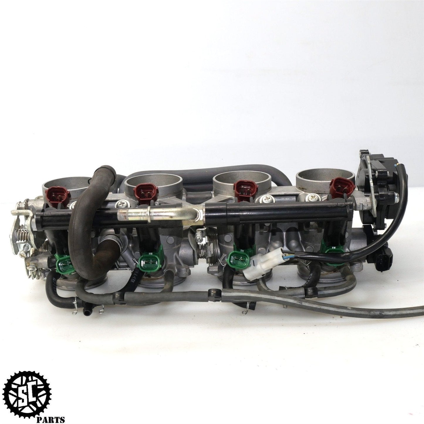 2008 2009 SUZUKI GSXR 600 THROTTLE BODIES FUEL INJECTORS STVA S23