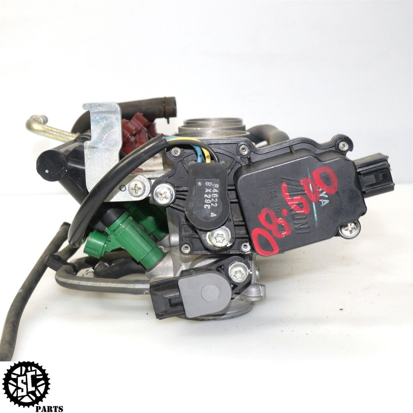 2008 2009 SUZUKI GSXR 600 THROTTLE BODIES FUEL INJECTORS STVA S23