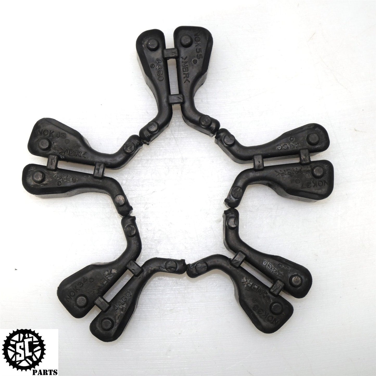 2006 2007 SUZUKI GSXR 600 750 CUSH DRIVE SPROCKET HUB RUBBERS S04