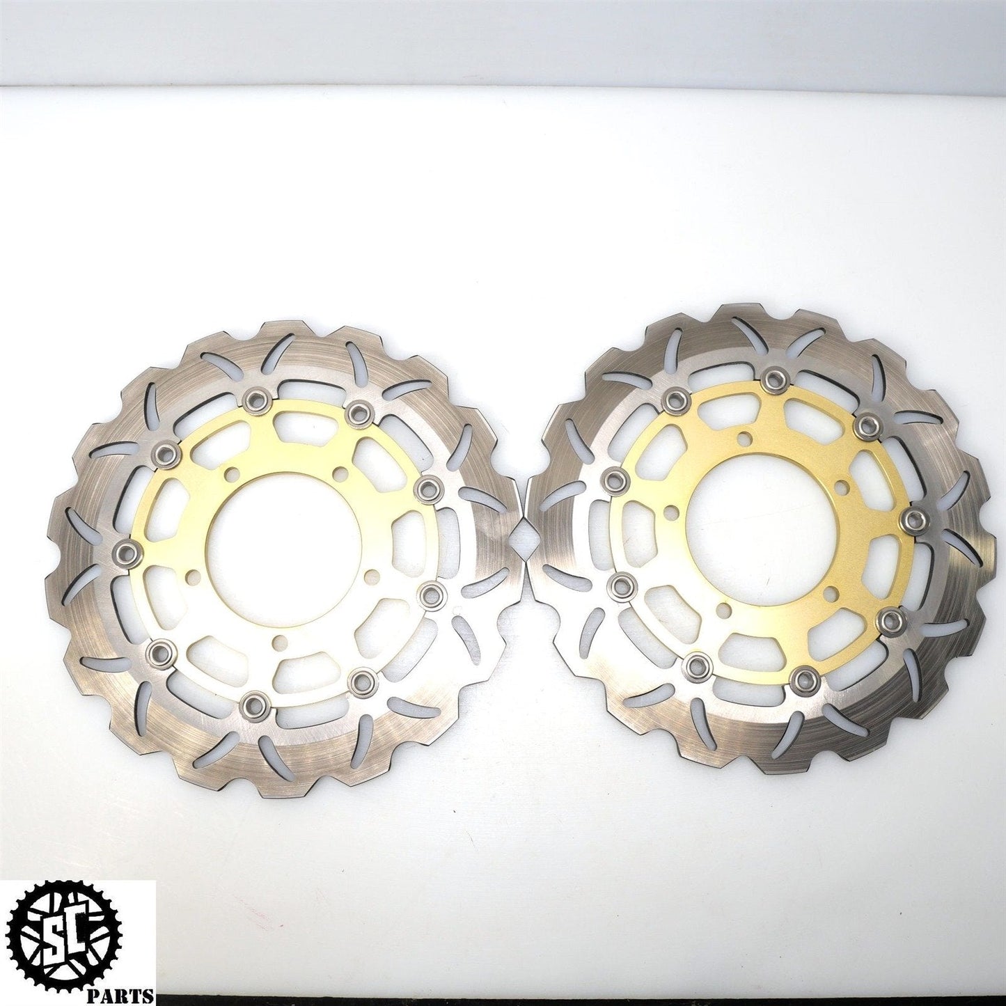 2006 2007 SUZUKI GSXR 600 750 FRONT WAVE BRAKE ROTORS S04