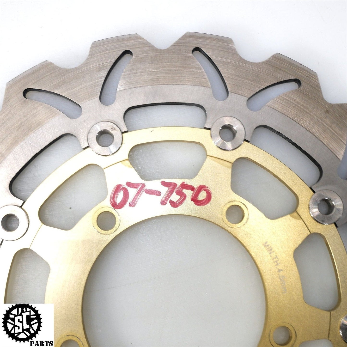 2006 2007 SUZUKI GSXR 600 750 FRONT WAVE BRAKE ROTORS S04