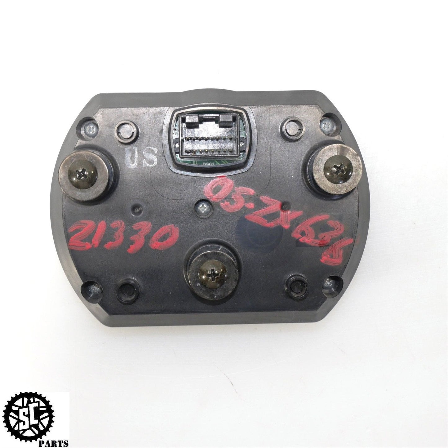 2005 2006 KAWASAKI NINJA ZX6R 636 SPEEDOMETER GAUGE CLUSTER 21K MILES K44