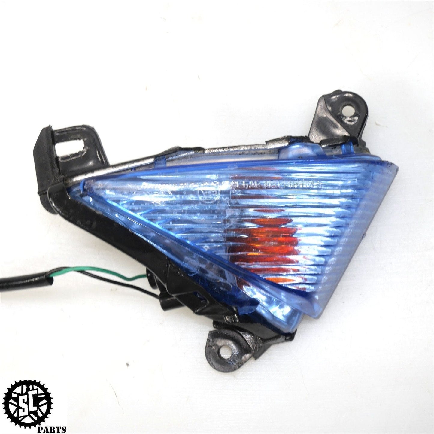 2005 2006 KAWASAKI NINJA ZX6R 636 FRONT FLUSH MOUNT TURN SIGNAL BLINKERS K44