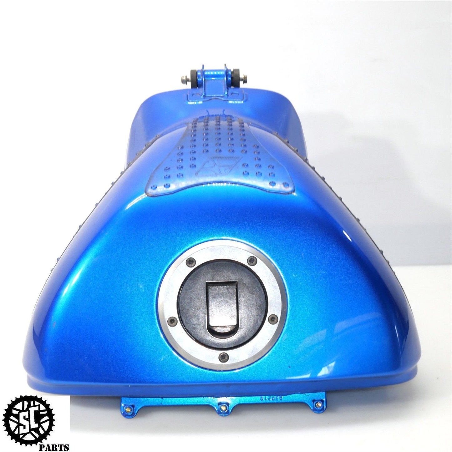 2005 2006 KAWASAKI NINJA ZX6R 636 BLUE GAS TANK NO DENTS K44