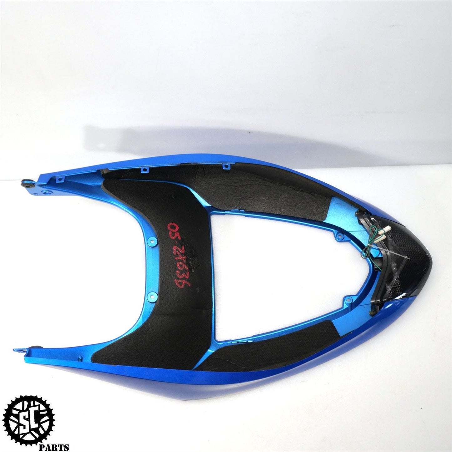 2005 2006 KAWASAKI NINJA ZX6R 636 REAR TAIL FAIRING K44